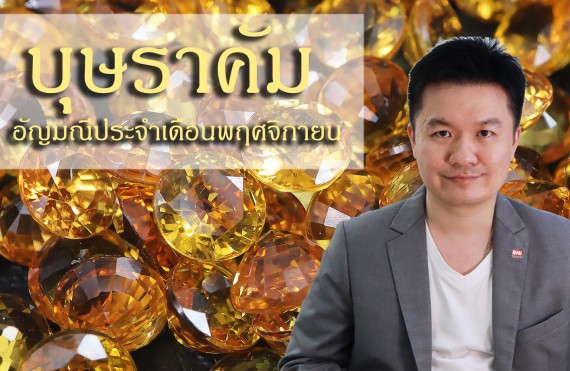 บุษราคัม อัญมณีประจำเดือน พฤศจิกายน