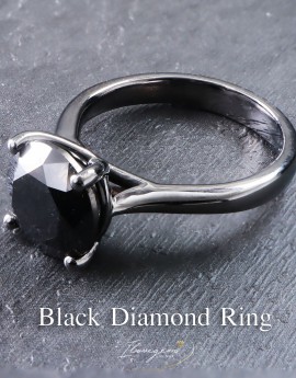 Black Diamond Ring