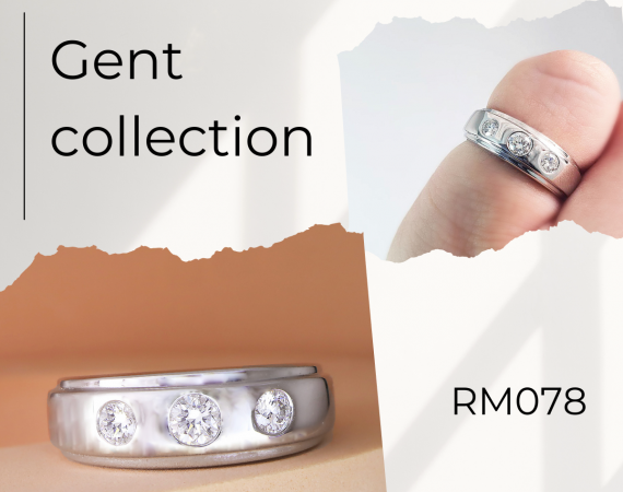 แหวนเจ้าบ่าว แหวนหมั้น แหวนผู้ชาย GentRing Gent Ring แหวนชาย
